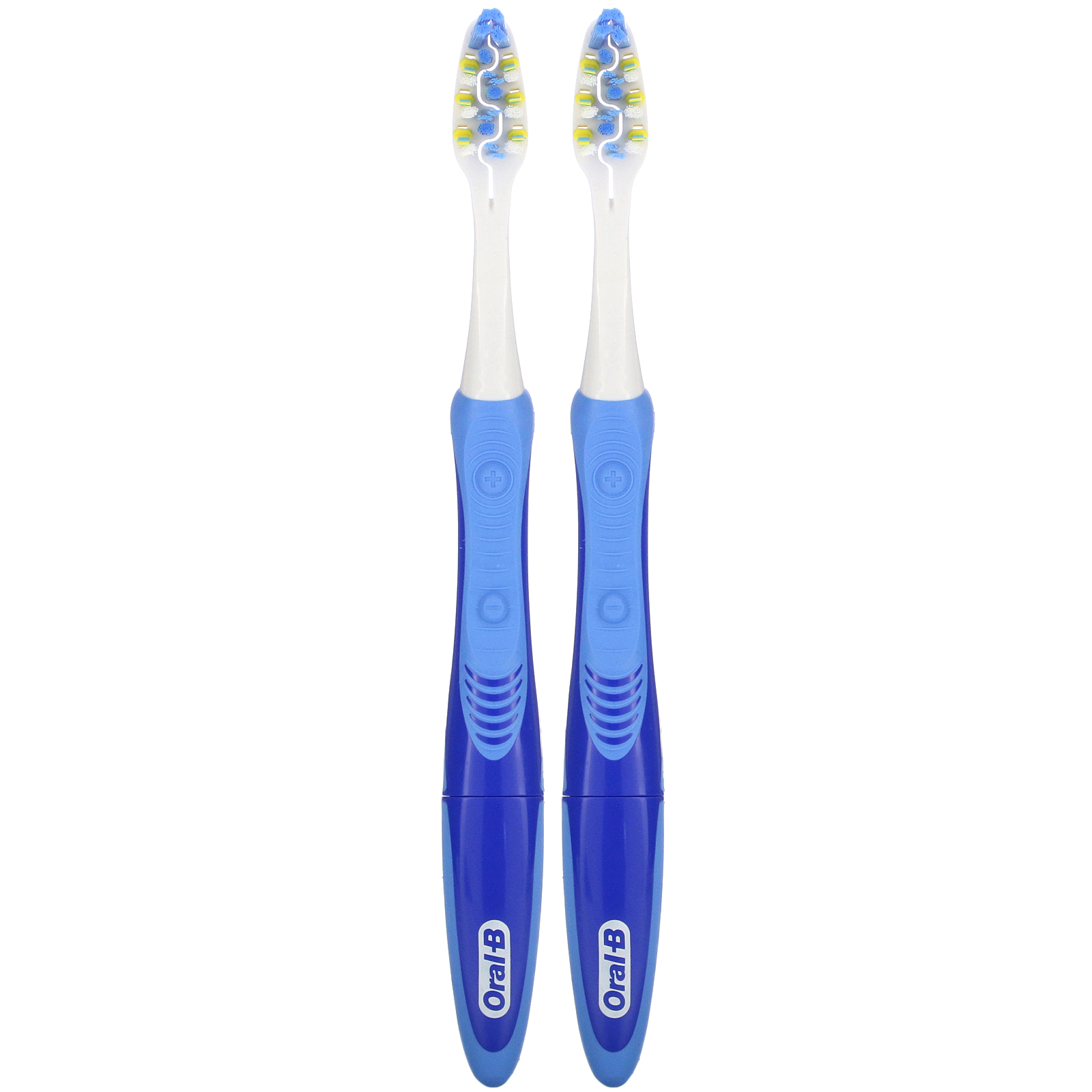 Oral-B, Pro-Health, Pulsar Battery Powered Toothbrush, Medium, 2 Pack ...