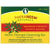 Organix South, TheraNeem Organix, Neem Therapy Cleansing Bar, Maximum Strength, 4 oz (113 g)