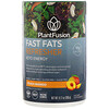 PlantFusion, Fast Fats, освежающая добавка, для людей, соблюдающих кетодиету, персик и манго, 260 г