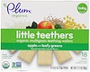 Plum Organics, Little Yums, Organic Teething Wafers, Spinach, Apple & Kale, 6x0.5oz