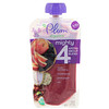 Plum Organics, Tots, Mighty 4, 4 Food Group Blend, Apple, Blackberry, Purple Carrot, Greek Yogurt, Oat, 4 oz (113 g)