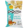 Popchips, Картофельные чипсы с морской солью и уксусом, 5 унц. (142 г)