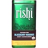 Rishi Tea, Органический рассыпной травяной чай, напиток с черникой, без кофеина, 3.00 унций (85 г)