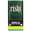 Rishi Tea, Органический зеленый листовой чай, жасмин, 1,94 унции (55 г)