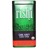 Rishi Tea, Рассыпной листовой черный чай органического происхождения, Эрл Грей, классический + цитрусовые, 2,29 унции (65 г)