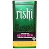 Rishi Tea, Органический рассыпной травяной чай, без кофеина, с ягодами гибискуса, 2.82 унции (80 г)