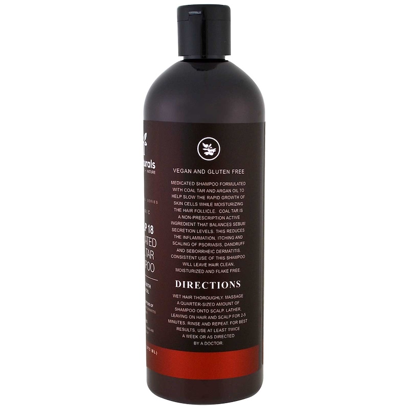 Artnaturals, Scalp 18 Medicated Coal Tar Shampoo, 16 fl oz (473 ml) - iHerb