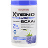 Scivation, Xtend HydraSport, увлажнение + BCAA, голубая малина, 12,2 унции (345 г)