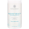 Solumeve, Radiant Beauty, сухая смесь для приготовления напитка с экологически чистым коллагеном, пробиотиками и суперфруктами, тропические фрукты и гибискус, 454 г (16 унций)