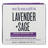 Schmidt's Naturals, Натуральный дезодорант в баночке, лаванда + шалфей, 56,7 г (2 унции)