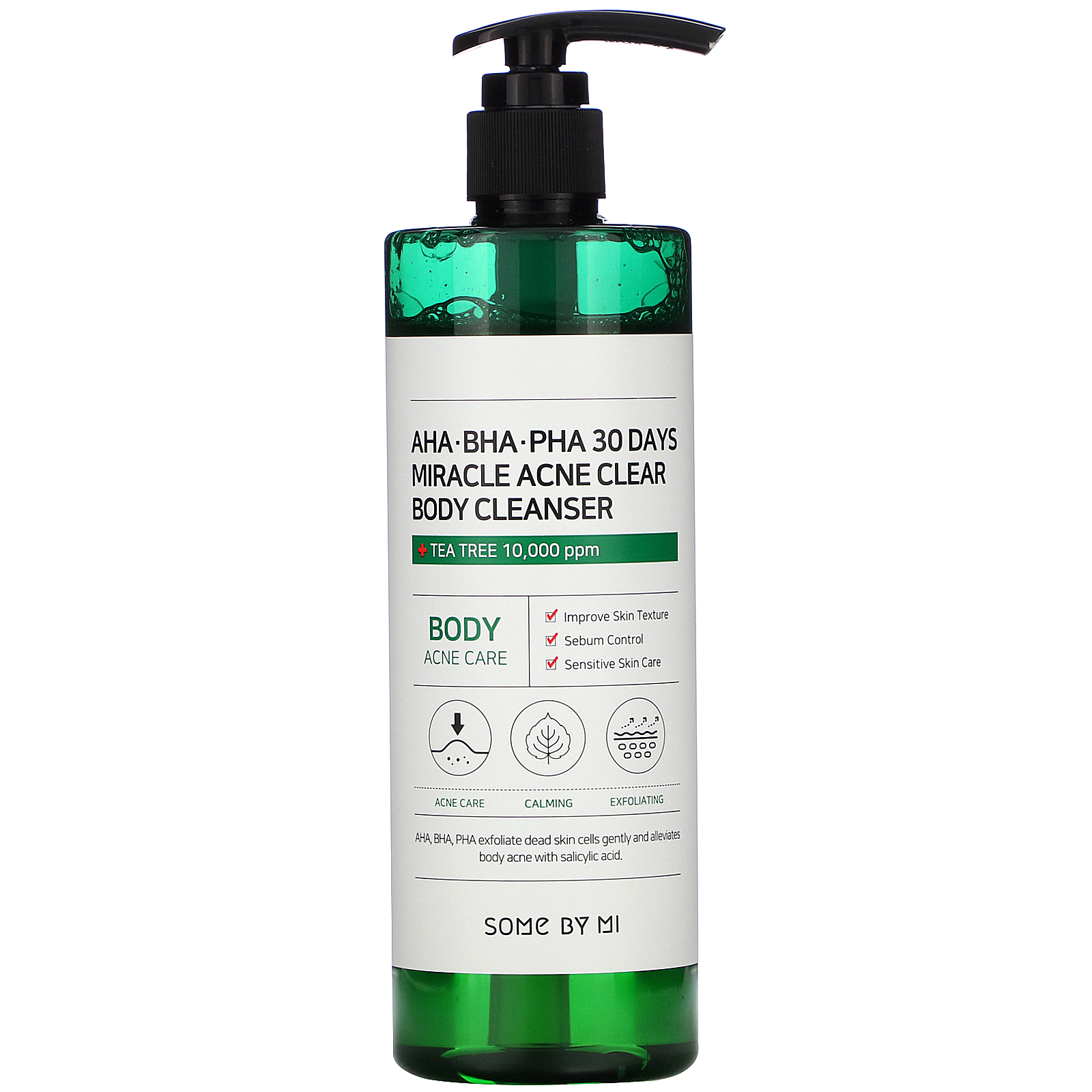 Some By Mi, Miracle Acne Clear, Body Cleanser, 14.10 oz (400 g) iHerb