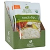 Simply Organic, Смесь ранчо для обмакивания, 12 пакетов, по 1,50 унции (43 г) каждый