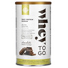 Solgar, Whey To Go, порошок сывороточного протеина, шоколад, 455 г (16 унций)