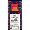 Endangered Species Chocolate, Плитка из терпкой малины и темного шоколада, 85 г (3 унции)