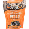 Endangered Species Chocolate, Dark Chocolate Bites, Sea Salt & Almonds, 72% Cocoa, 12 Wrapped Pieces, 4.2 oz (119 g)