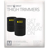 Sports Research, Sweet Sweat Thigh Trimmers, Medium, Yellow, 1 Pair