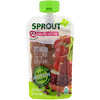 Sprout Organic, Детское питание, этап 2, клубника, яблоко, свекла и красная фасоль, 99 г