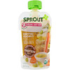 Sprout Organic, Детское питание, этап 2, овощи с грядки и груша, 99 г