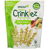 Sprout Organic, Crinklez, хрустящий овощной снек, сыр и шпинат, 42 г