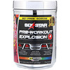 Six Star, Pre-Workout Explosion, леденец с ассорти вкусов, 444 г (15,66 унции)