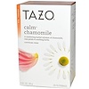 Tazo Teas, Травяной чай, Успокаивающая ромашка, Без кофеина, 20 фильтр-пакетов, 0,91 унции (26 г)