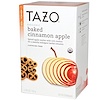 Tazo Teas, Herbal Tea, Organic Baked Cinnamon Apple, Caffeine-Free, 20 Filterbags, 1.76 oz (50 g)