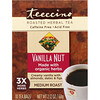 Teeccino, Обжаренный травяной чай со вкусом ванили, средняя обжарка, без кофеина, 10 чайных пакетиков, 60 г