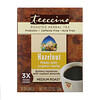 Teeccino, Обжаренный травяной чай, средняя обжарка, фундук, не содержит кофеина, 10 чайных пакетиков, 60 г