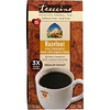 Teeccino, Обжаренный травяной чай со вкусом ванили, средняя обжарка, фундук, без кофеина, 25 чайных пакетиков, 150 г
