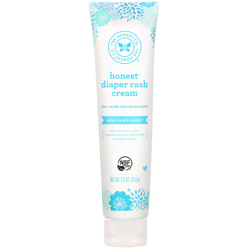 The Honest Company, Diaper Rash Cream, 2.5 oz (70.8 g) iHerb