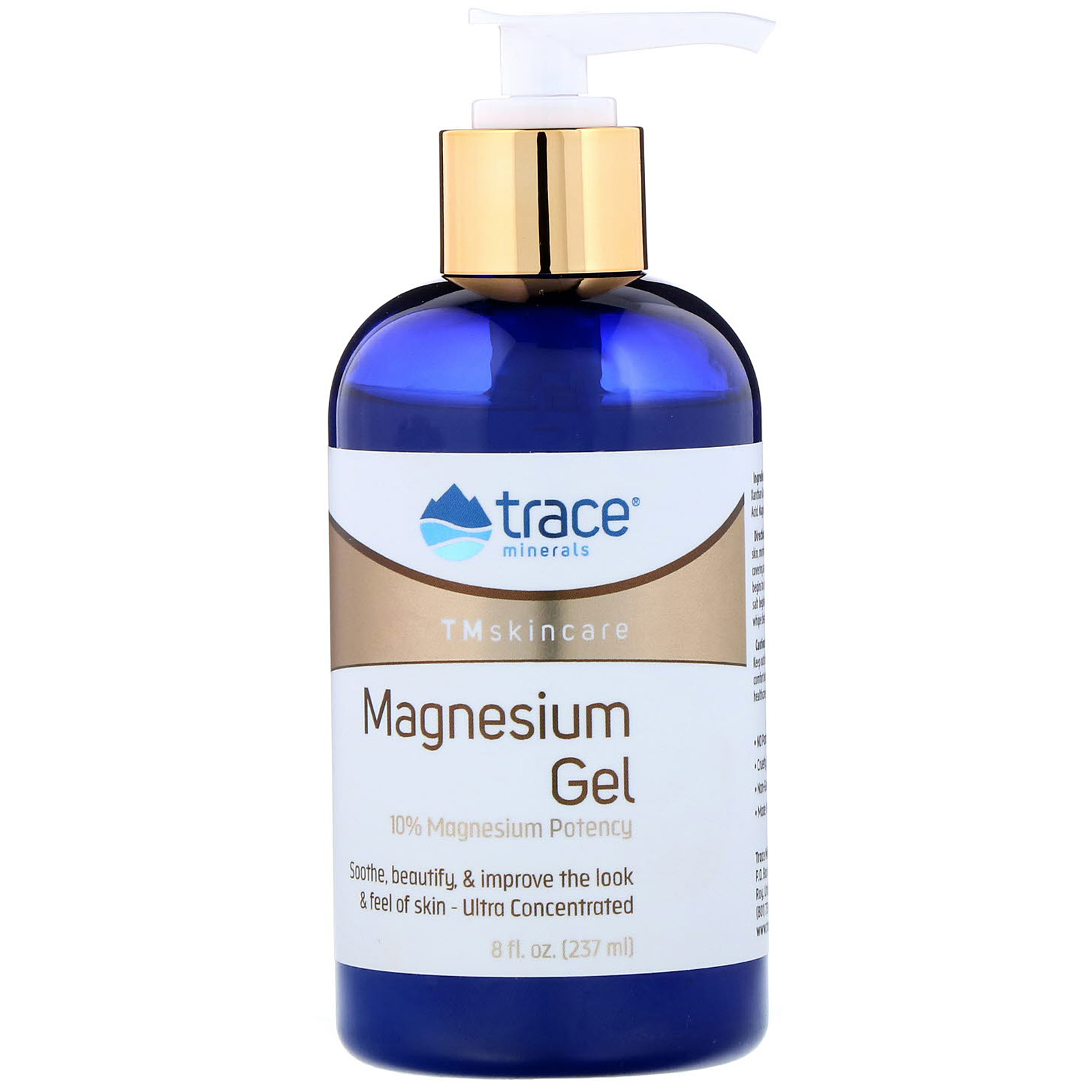 Trace Minerals Research, Tmskincare, Magnesium Gel, 8 fl oz (237 ml) iHerb