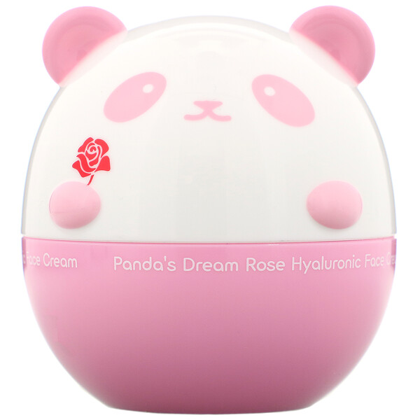 Tony Moly, Panda's Dream, Rose Hyaluronic Face Cream, 1.76 oz (50 g)