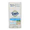 Tom's of Maine, Дезодорант без алюминия длительного действия, жимолость и роза, 2,25 унции (64 г)