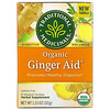 Traditional Medicinals, Ginger Aid, органический, (имбирь), без кофеина, 16 чайных пакетиков, 32 г (1,13 унции)