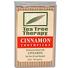 Tea Tree Therapy, Зубочистки с корицей, около 100 шт.