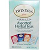 Twinings, Ассорти из травяных чаев, смешанный набор, без кофеина, 20 чайных пакетиков, 34 г (1,23 унции)