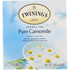 Twinings, Травяной чай, чистая ромашка, без кофеина, 50 чайных пакетиков, 75 г