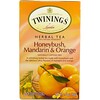 Twinings, Травяной чай: циклопия, мандарин, апельсин, без кофеина, 20 отдельных чайный пакетов, 1.41 унц. (40 г)