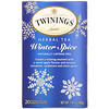 Twinings, Травяной чай, Winter Spice, без кофеина, 20 чайных пакетиков, 40 г (1,41 унции)