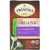 Twinings, 100% Органический зеленый чай с жасмином, 20 пакетиков, 1,41 унции (40 г)