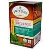 Twinings, 100% органический травяной чай, мята перечная, 20 пакетиков, 1,41 унции (40 г)