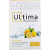 Ultima Replenisher, порошок электролитов со вкусом лимонада, 20 пакетиков, 0,12 унций (3,5 г)