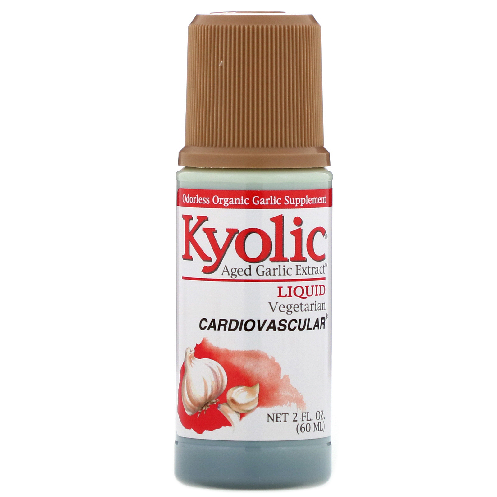 Kyolic, Aged Garlic Extract, Liquid, 2 fl oz (60 ml) iHerb