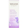 Weleda, Увлажняющий ночной крем, экстракт ириса, для нормальной или сухой кожи, 30 мл