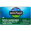 Wild Planet, Сардины, выловленные в диких условиях, в оливковом масле первого отжима, Слегка подкопченные, 4,4 унц. (125 г)