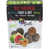 Nature's Wild Organic, All Natural, закуски из фруктов и орехов, фит-шарики, инжир + грецкие орехи + семена чиа, 5,1 унции (144 г)