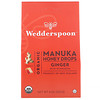 Wedderspoon, Органические капли из меда манука, имбирь и эхинацея, 120 г (4 унции)