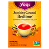 Yogi Tea, Soothing Caramel Bedtime, без кофеина, 16 чайных пакетиков, 30 г (1,07 унции)