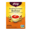 Yogi Tea, Soothing Caramel Bedtime, без кофеина, 16 чайных пакетиков, 30 г (1,07 унции)