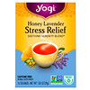 Yogi Tea, Органический, медовая лаванда, избавление от стресса, без кофеина, 16 чайных пакетиков, 1,02 унц. (29 г)